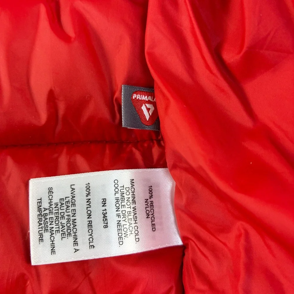 Vineyard Vines Boys‎ XL Primaloft Puffer Jacket Red Lighweight Performance Coat